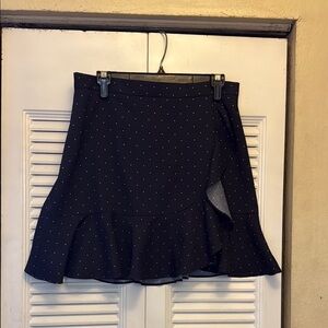 Banana Republic navy Mini Fit and Flare Skirt